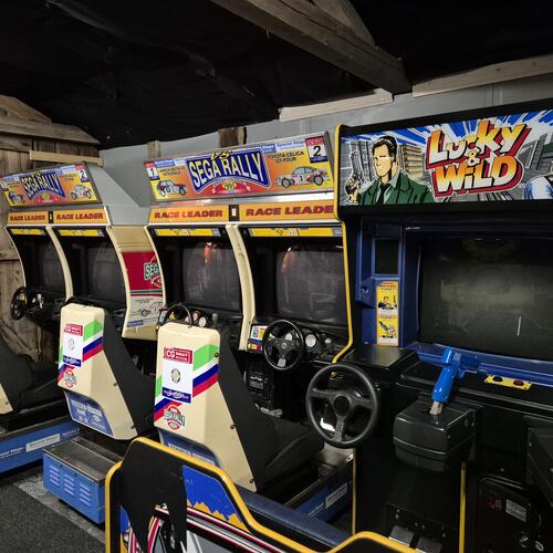Racingspel i vår arkadhall